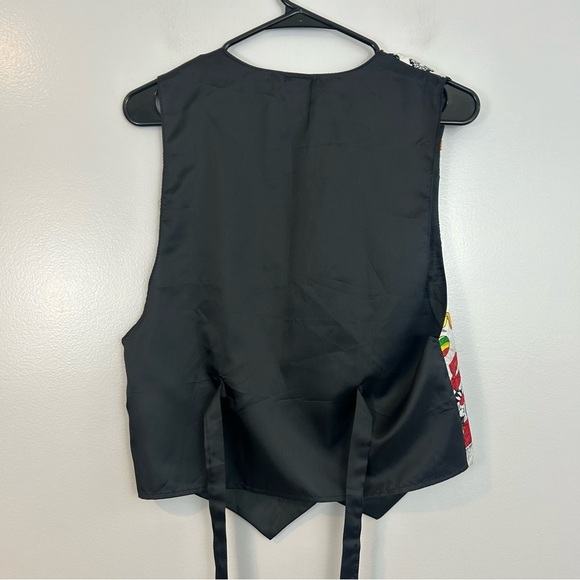 Vintage Looney Tunes Holiday Christmas Poly Vest Y2K 1993 Size Small/Medium - Picture 8 of 11